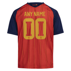 Spain National Team Youth FIFA x World Cup 2026 Home Replica Custom Jersey Red - Adidas discount