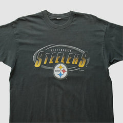 Pittsburgh Steelers 90s T-shirt - Black T-shirts