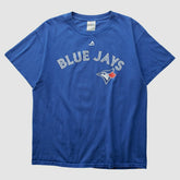Toronto Blue Jays Majestic 2000s T-shirt - Blue - Vintage T-shirts