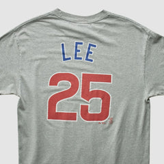 Chicago Cubs Majestic 2010 T-shirt - Heather Gray - Vintage T-shirts