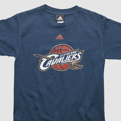 Cleveland Cavaliers 2010s T-shirt Navy Vintage - Adidas