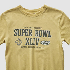 New Orleans Saints Reebok 2010 T-shirt - Yellow T-shirts
