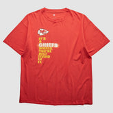Kansas City Chiefs NFL 2000s T-shirt - Red T-shirts