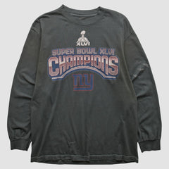 New York Giants 2012 Long Sleeve T-shirt - Black T-shirts