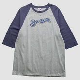 Milwaukee Brewers Majestic 2000s T-shirt - Gray - 2XVintage T-shirts