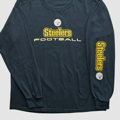 Pittsburgh Steelers NFL 2010s Long Sleeve T-shirt - Navy T-shirts