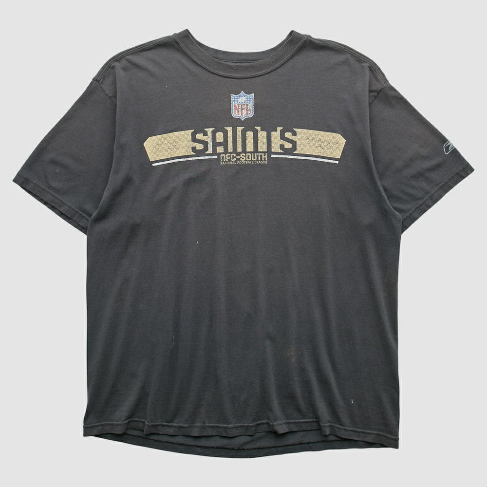 New Orleans Saints Reebok 2000s T-shirt - Black T-shirts
