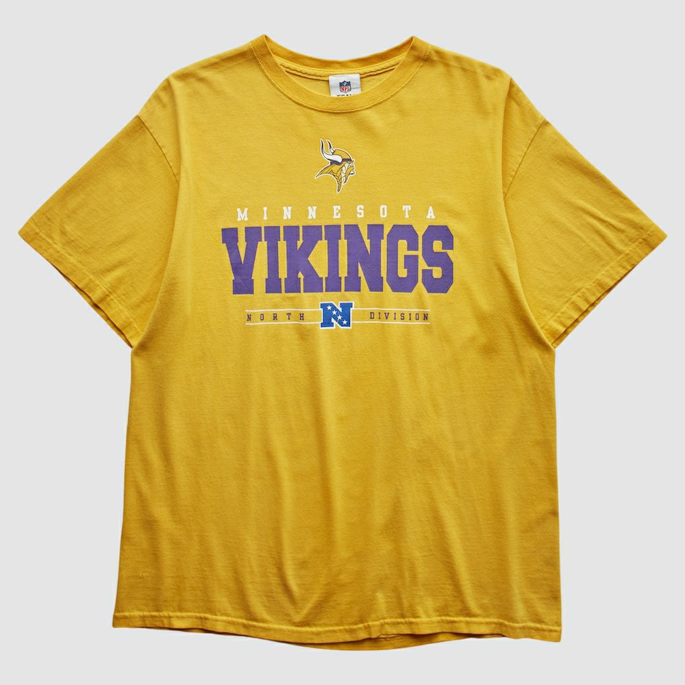 Minnesota Vikings NFL 2010s T-shirt - Yellow T-shirts