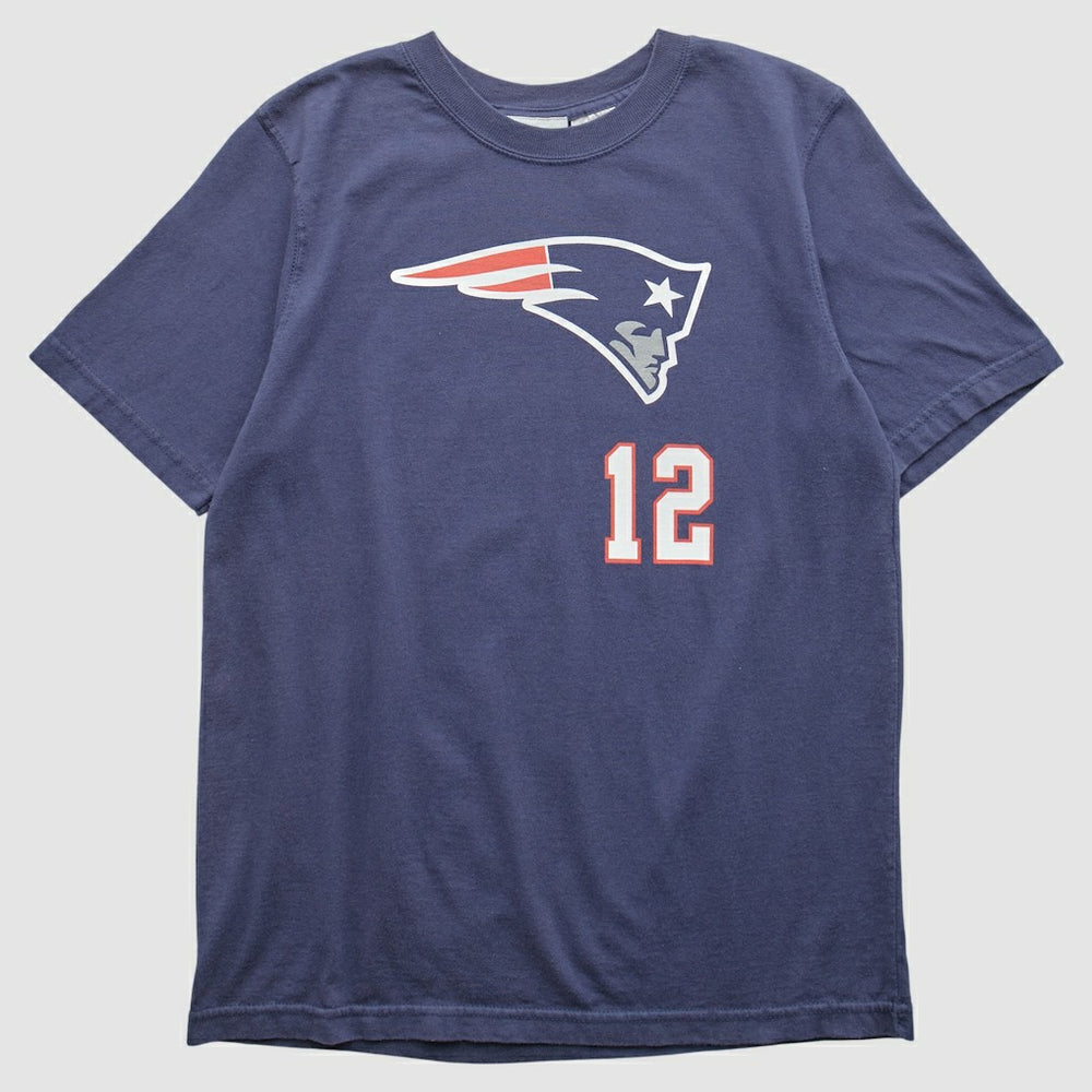 New England Patriots Reebok 2000s T-shirt - Navy T-shirts