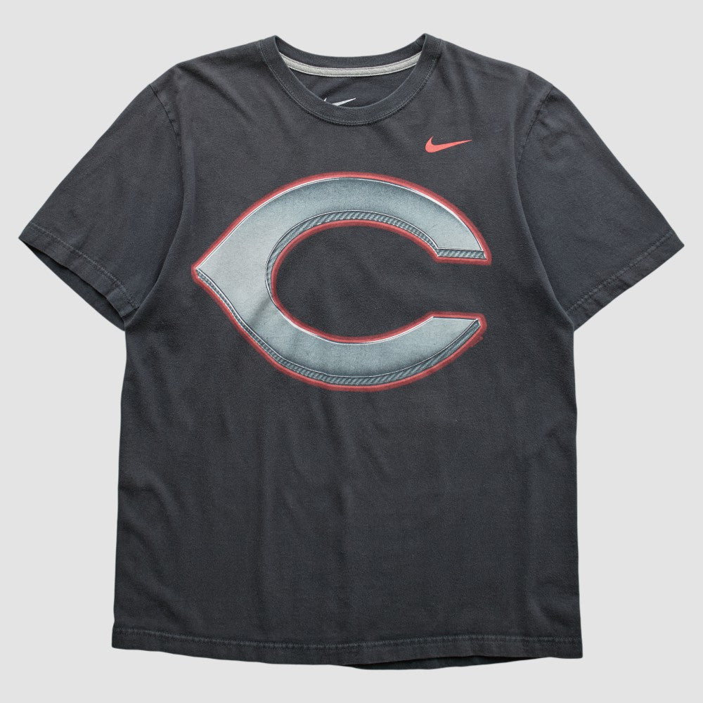 Cincinnati Reds Nike 2010s T-shirt - Black - Vintage T-shirts
