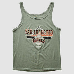 San Francisco Giants Champion 90s Tank - Olive - Vintage Tanks