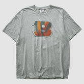 Cincinnati Bengals NFL 2010s T-shirt - Heather Gray T-shirts