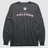 Atlanta Falcons Reebok 2000s Long Sleeve T-shirt - Charcoal T-shirts