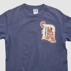 Detroit Tigers Majestic 2000s T-shirt - Navy - Vintage T-shirts