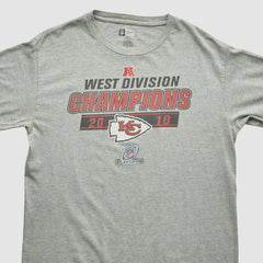 Kansas City Chiefs NFL 2010 Long Sleeve T-shirt - Heather Gray T-shirts