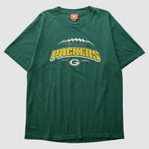 Green Bay Packers NFL 2000s T-shirt - Green T-shirts