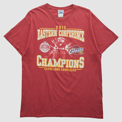 Cleveland Cavaliers NBA 2015 T-shirt Maroon Vintage - Vintage