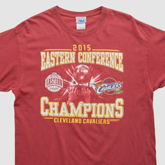 Cleveland Cavaliers NBA 2015 T-shirt Maroon Vintage - Vintage
