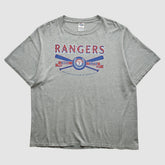 Texas Rangers Delta 2000s T-shirt - Heather Gray - Vintage T-shirts