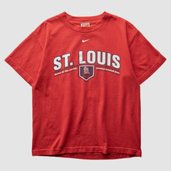 St. Louis Cardinals Nike 2000s T-shirt - Red - XVintage T-shirts
