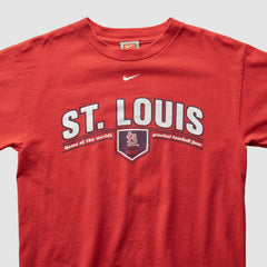 St. Louis Cardinals Nike 2000s T-shirt - Red - XVintage T-shirts