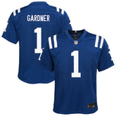Ahmad Sauce Gardner Indianapolis Colts Youth Home Game Jersey - Blue Jerseys