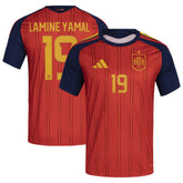 Lamine Yamal Spain National Team 2026 Home Replica Jersey Red - Adidas outlet