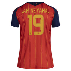 Lamine Yamal Spain National Team Women's 2026 Home Replica Jersey Red - Adidas sale