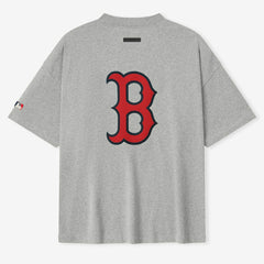 Boston Red Sox Fear of God x MLB Unisex 90's T-Shirt - Heather Gray T-shirts