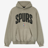 San Antonio Spurs Fear of God x NBA Unisex 90's Hoodie Gray