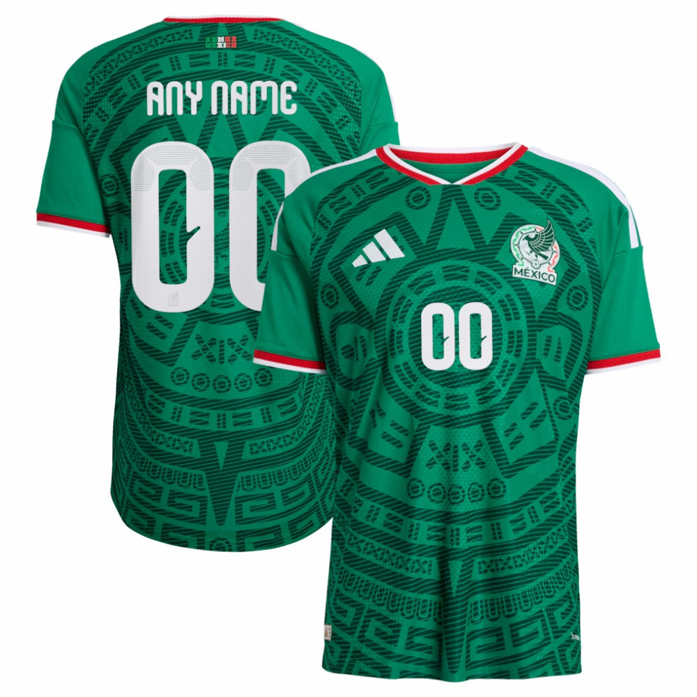 Mexico National Team 2026 Home Custom Jersey Green - Adidas on sale
