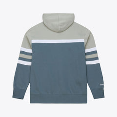 Chicago Cubs Mitchell & Ness Cooperstown Collection Thunderstorm Head Coach Hoodie - Gray Hoodies