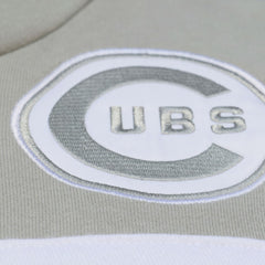 Chicago Cubs Mitchell & Ness Cooperstown Collection Thunderstorm Head Coach Hoodie - Gray Hoodies