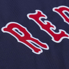 Boston Red Sox Mitchell & Ness Full-Snap Hooded Coaches Jacket - Navy Jackets