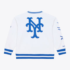 New York Mets Mitchell & Ness Arctic Fleece Sweatshirt - White Sweatshirts