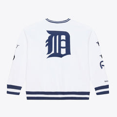 Detroit Tigers Mitchell & Ness Arctic Fleece Sweatshirt - White Sweatshirts