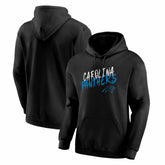 Carolina Panthers Hustle Hoodie - Black Hoodies