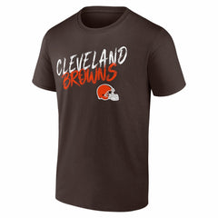 Cleveland Browns Hustle T-Shirt - Brown T-shirts