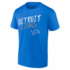 Detroit Lions Hustle T-Shirt - Blue T-shirts