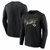 Jacksonville Jaguars Hustle Long Sleeve T-Shirt - Black T-shirts