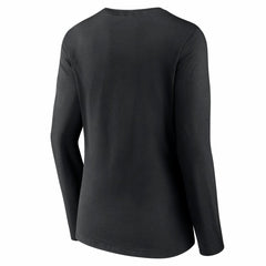 Jacksonville Jaguars Women's Hustle Long Sleeve V-Neck T-Shirt - Black T-shirts