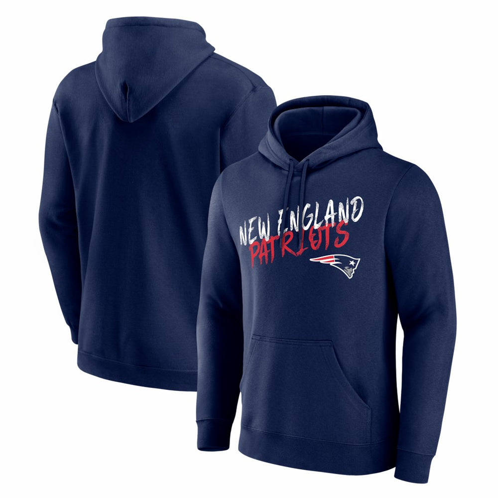 New England Patriots Hustle Hoodie - Navy Hoodies