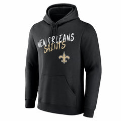 New Orleans Saints Hustle Hoodie - Black Hoodies