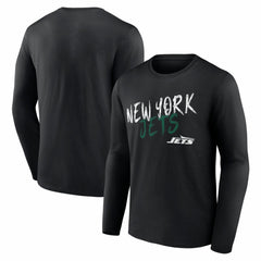 New York Jets Hustle Long Sleeve T-Shirt - Black T-shirts