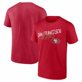 San Francisco 49ers Hustle T-Shirt - Scarlet T-shirts
