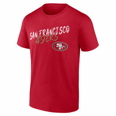 San Francisco 49ers Hustle T-Shirt - Scarlet T-shirts