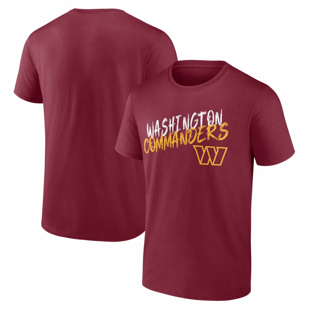 Washington Commanders Hustle T-Shirt - Burgundy T-shirts