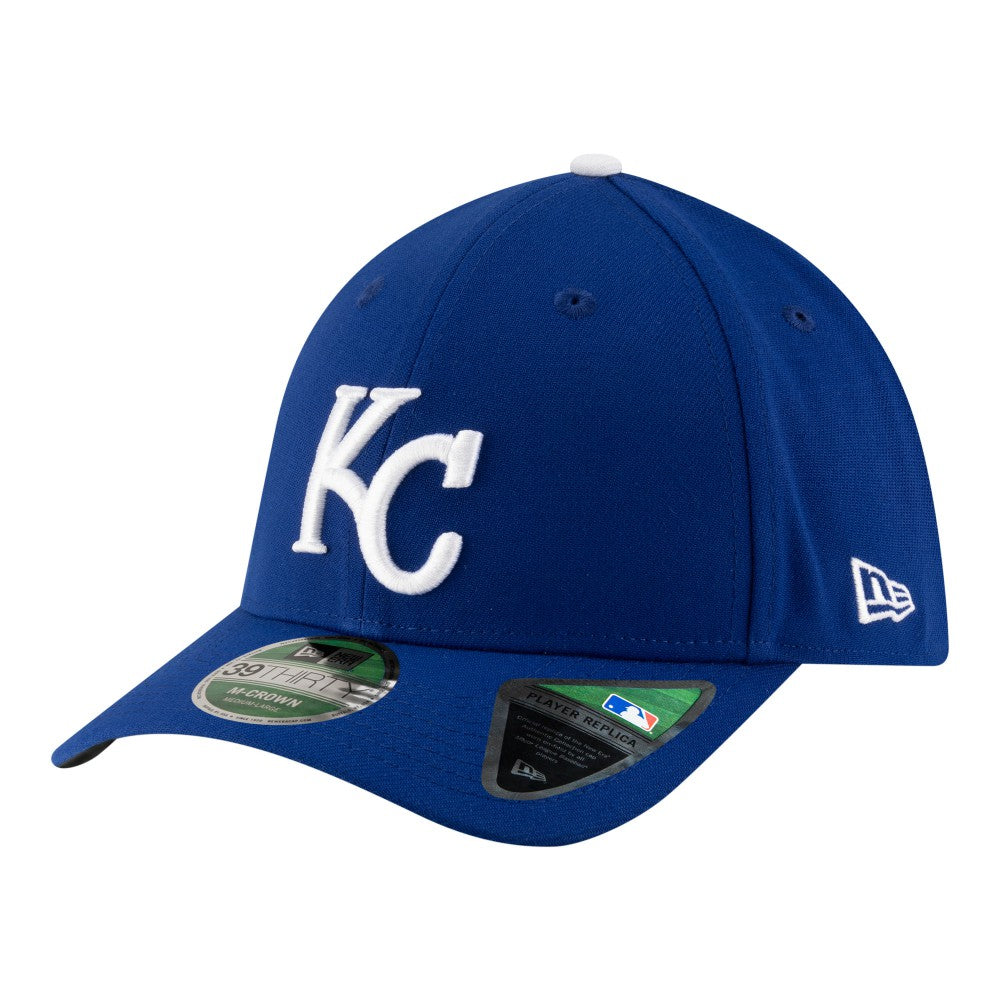 Kansas City Royals New Era Player Replica 39THIRTY M-Crown Flex Hat - Royal Hats