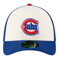 Chicago Cubs New Era Player Replica 39THIRTY M-Crown Flex Hat - White/Royal Hats