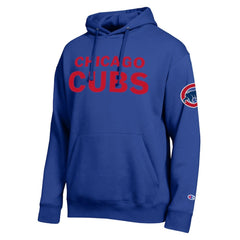 Chicago Cubs Champion All Star Wordmark Hoodie - Royal Hoodies